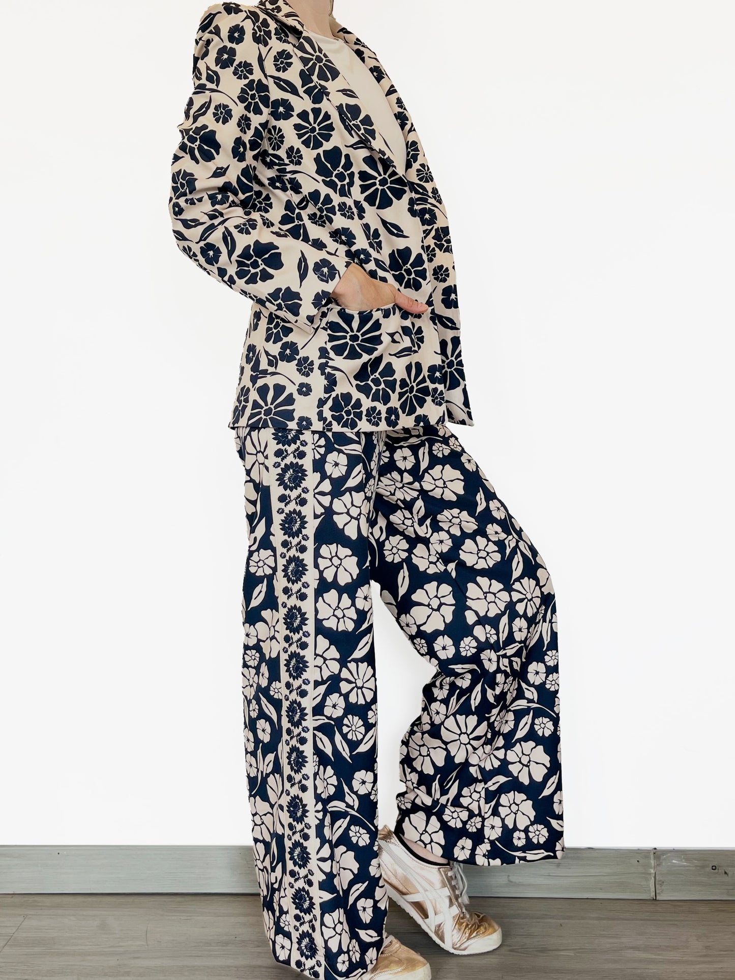 Chaqueta Suit Hippie Happy Azul