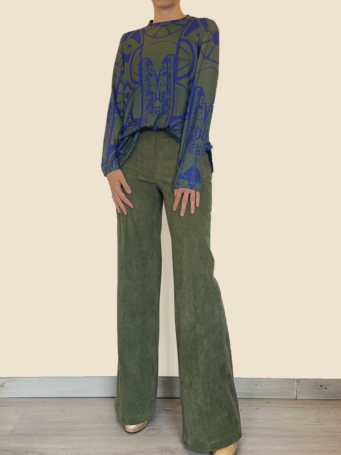 Saco Salua Verde-Morado