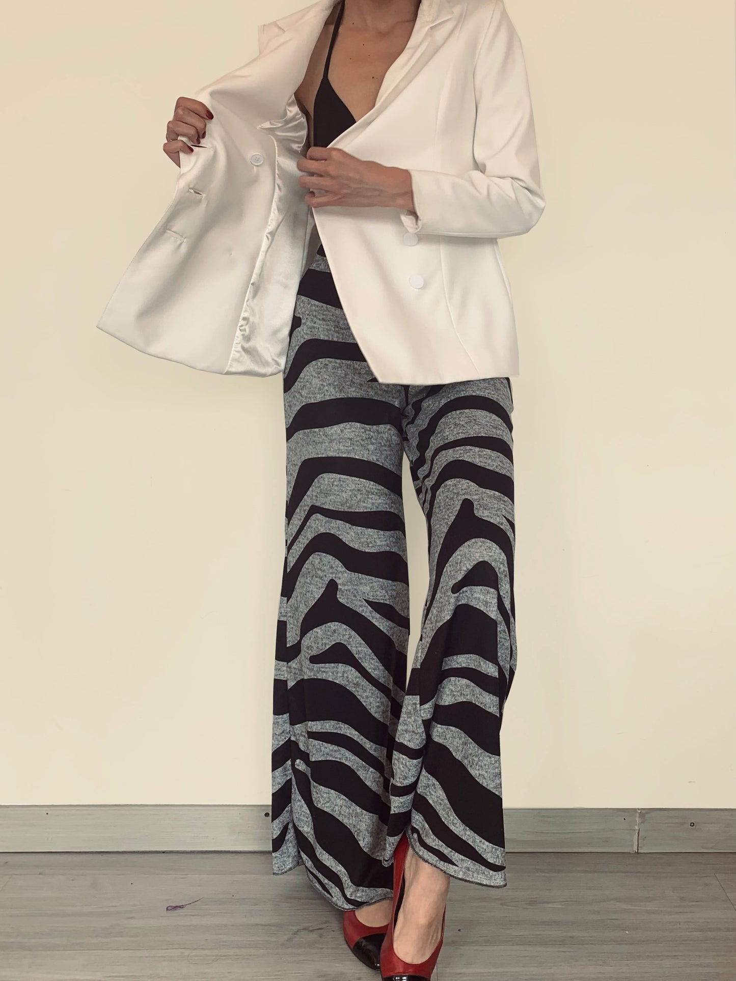 PANTALONES GROOVY CEBRA