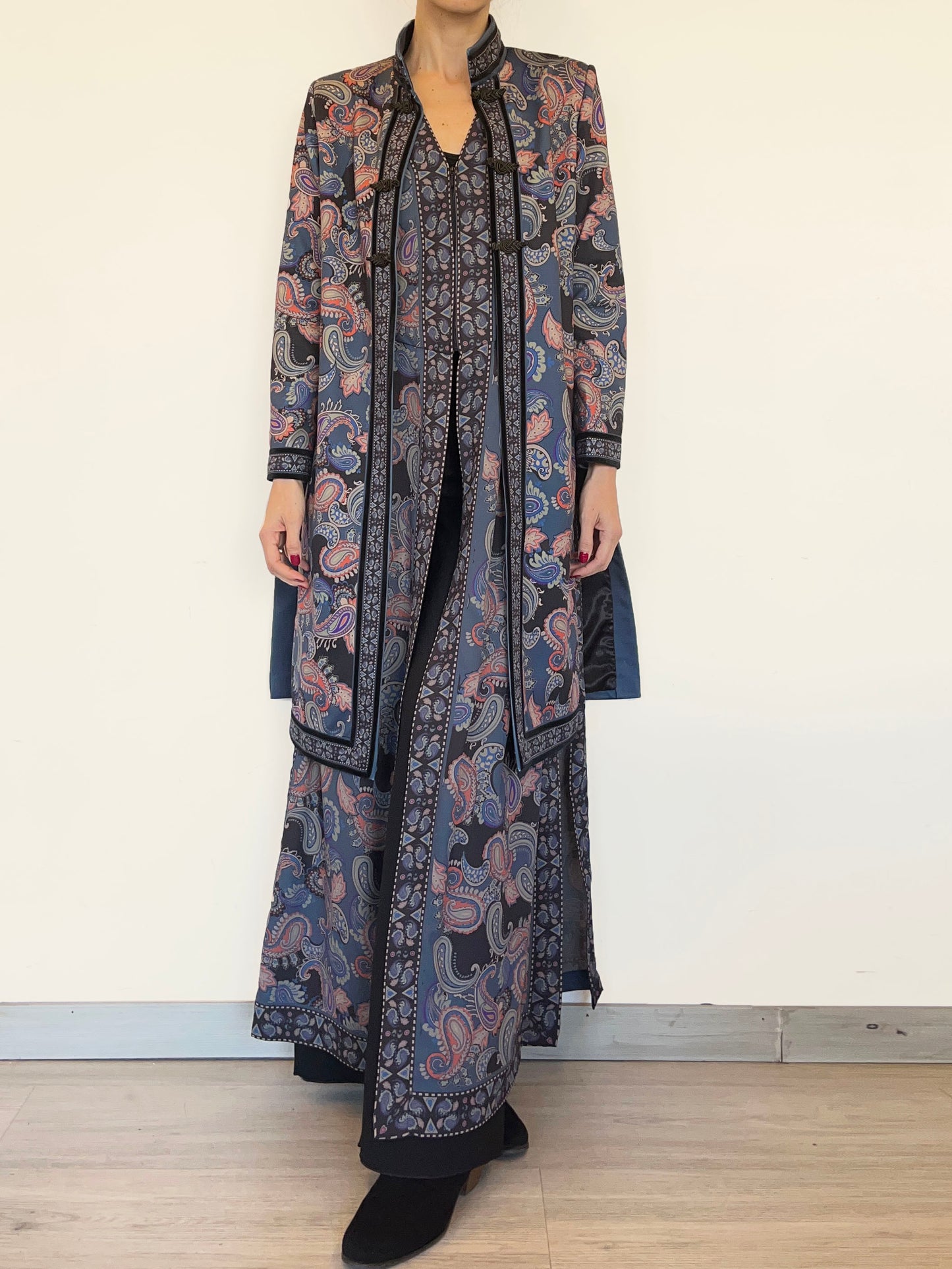 Chaleco Donna Boho Azules.