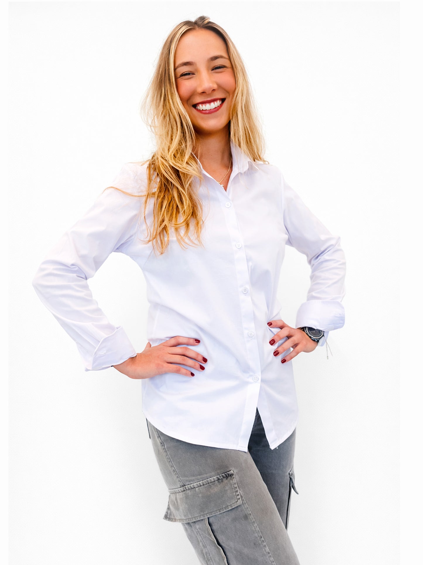Camisa Mujer 100% algodón.