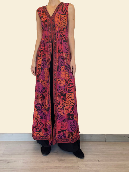 Chaleco Donna Mitú Orgánico Rojos