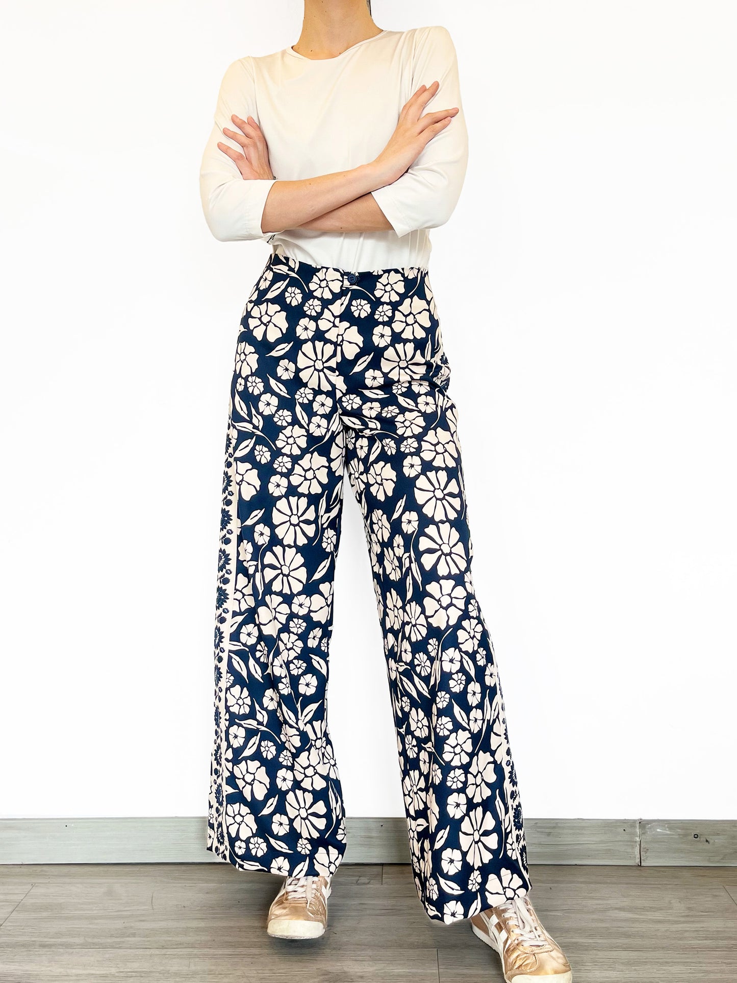 Pantalón Suit Hippie Happy Azul