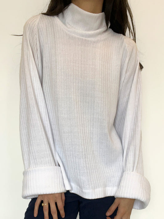 Buzo Tokio 3 Blanco Acanalado