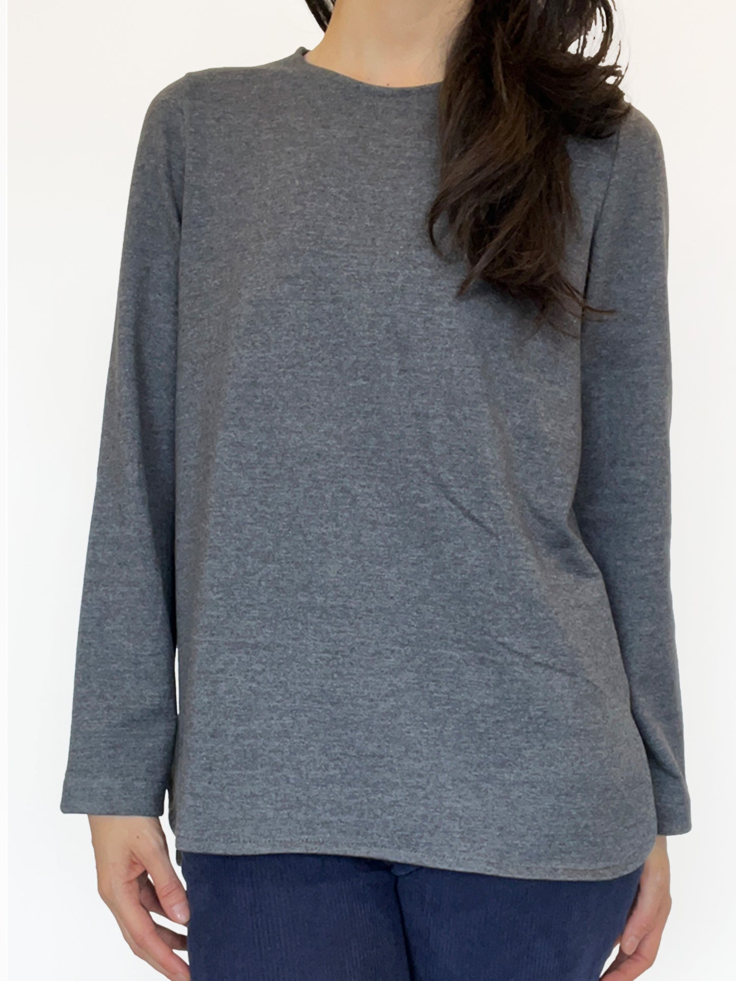 Buzo Borrego Gris Oscuro