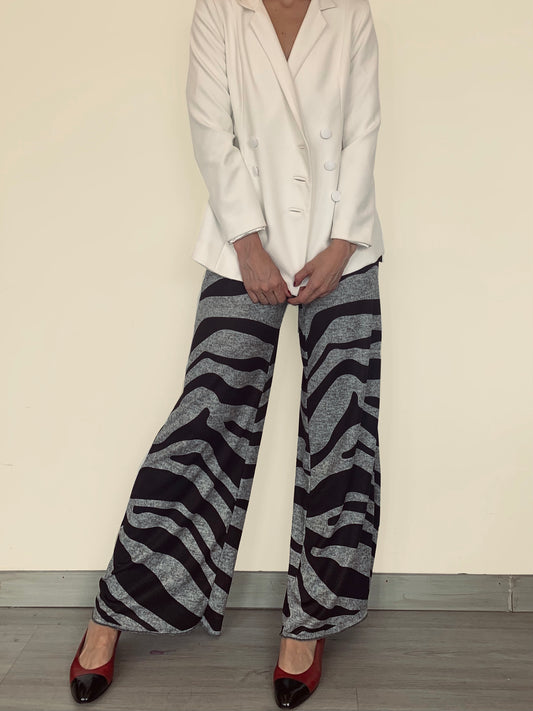 PANTALONES GROOVY CEBRA
