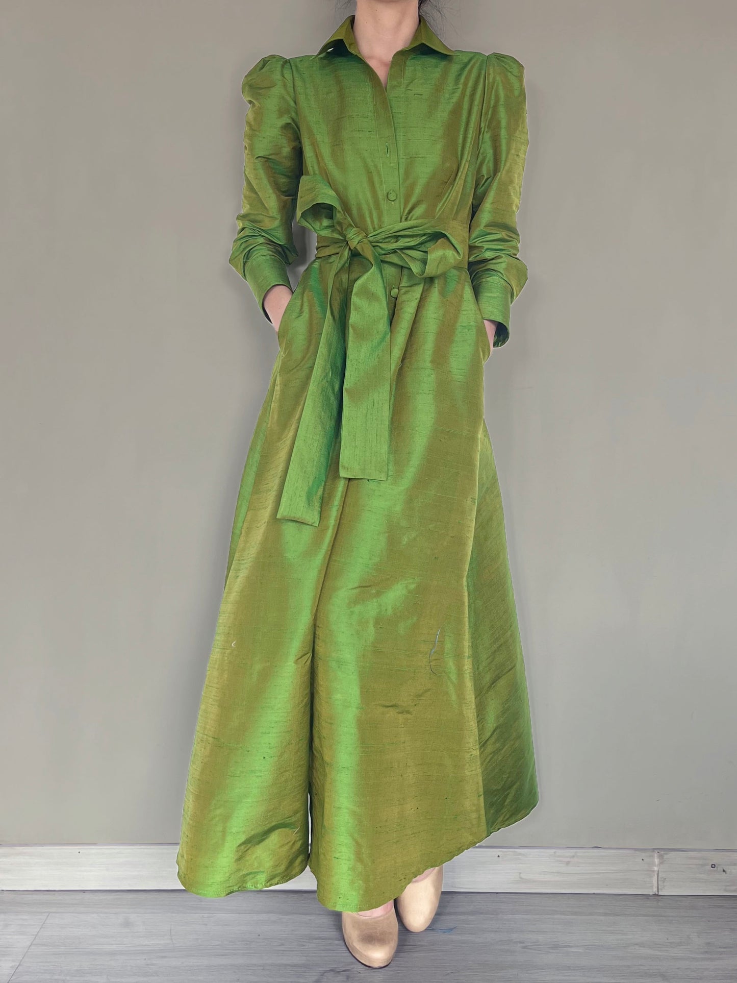 Vestido Magnolia Shantú de Seda